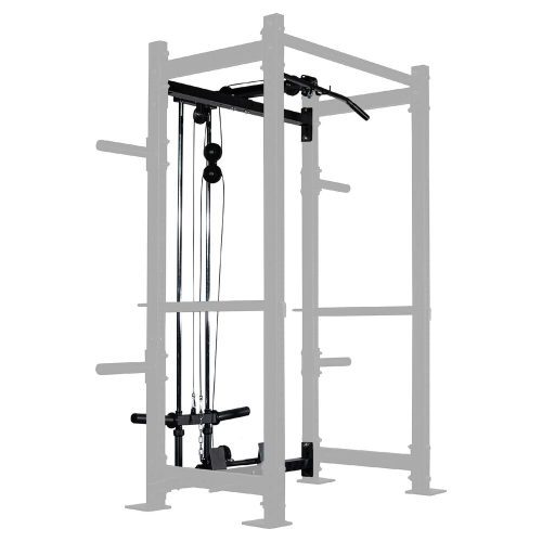 Lat Tower Rack Attachment – T-3 and X-3 Series Bolt Down Power Racks | Short