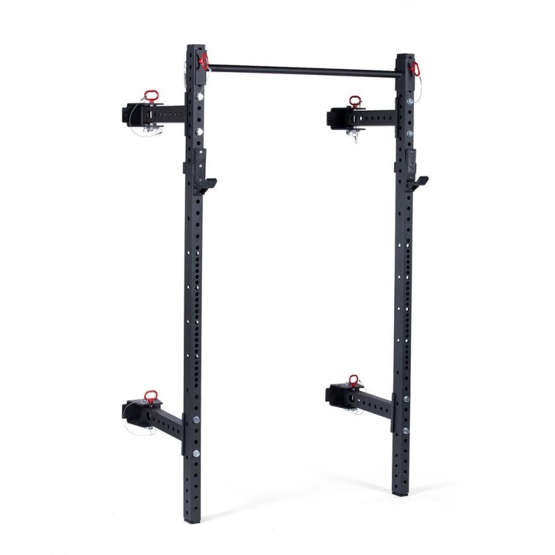 T-3 Series Folding Power Rack - Rack Height: 82" - Rack Depth: 21" | 82" / 21"