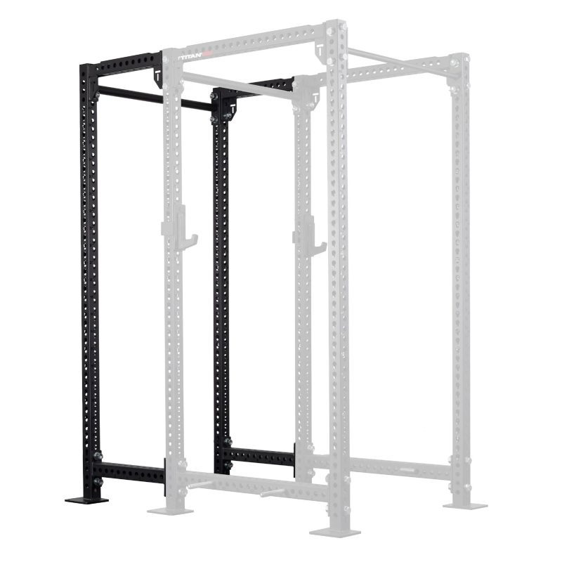 TITAN Series 24" Extension Kit - Extension Color: Black - Extension Height: 100" - Crossmember: 2" Fat Pull-Up Bar | Black / 100" / 2" Fat Pull-Up Bar