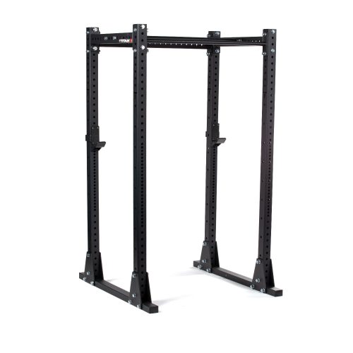 X-3 Series Flat Foot Power Rack - Rack Height: 82" - Optional Weight Plate Holders: No Weight Plate Holders | 82" / No Weight Plate Holders