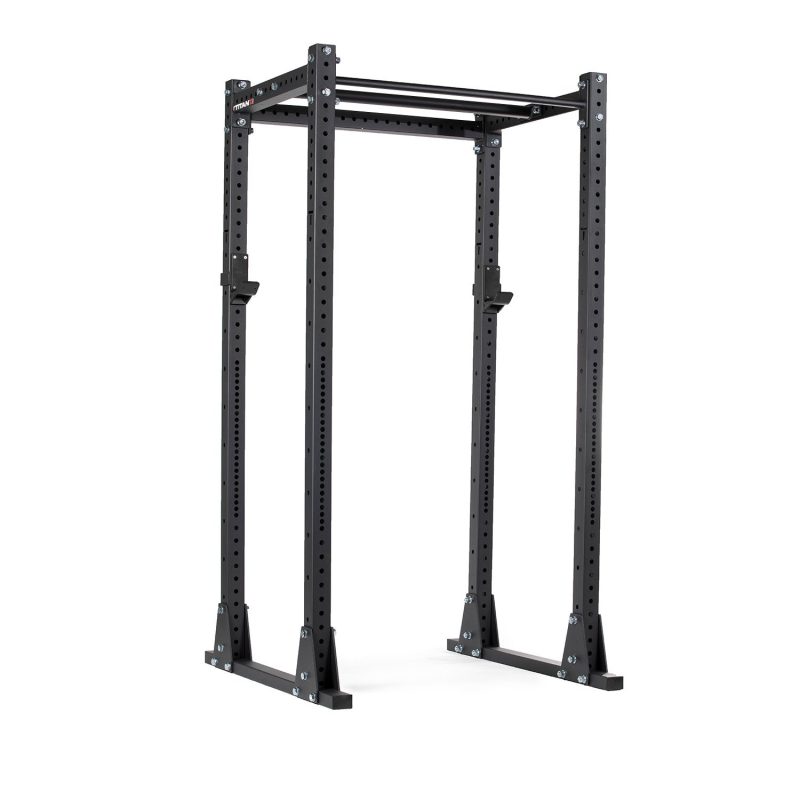 X-3 Series Flat Foot Power Rack - Rack Height: 91" - Optional Weight Plate Holders: No Weight Plate Holders | 91" / No Weight Plate Holders