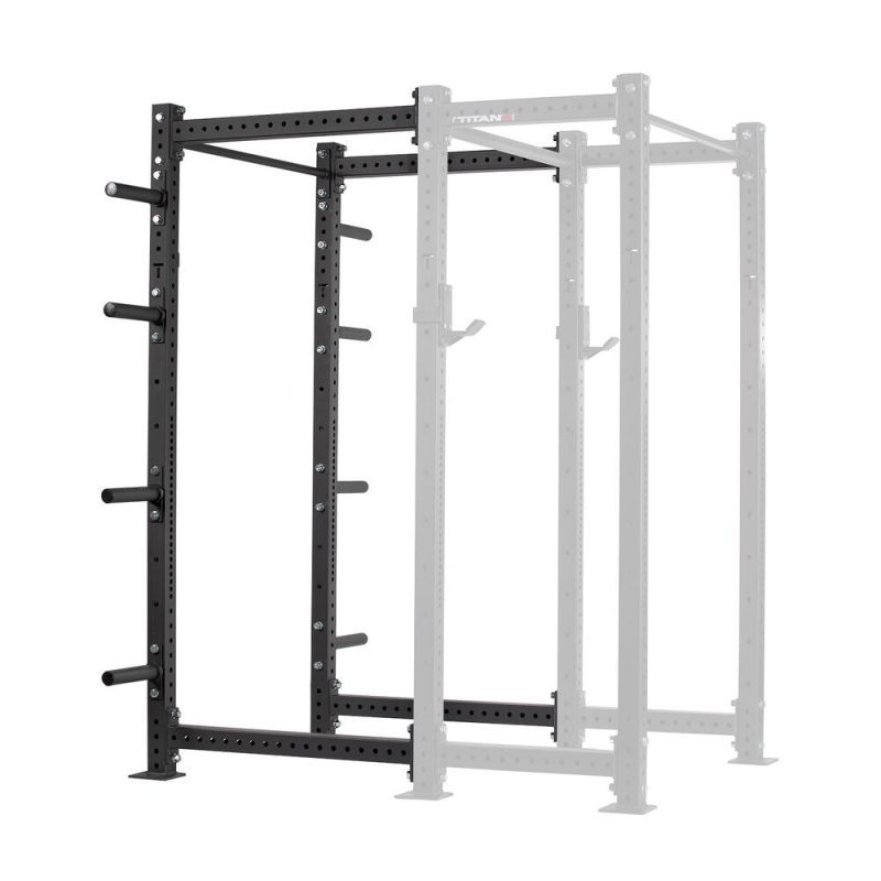 X-3 Series Bolt Down Extension Kit - Rack Color: Black - Rack Height: 80" - Extension Depth: 36" | Black / 80" / 36"