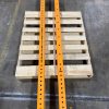 SCRATCH AND DENT - 90" X-3 Rack Uprights (Orange) - Pair - FINAL SALE