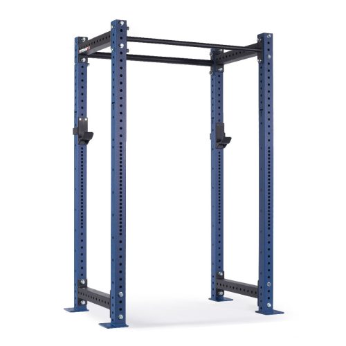 X-3 Series Bolt-Down Power Rack | Navy / No Weight Plate Holders