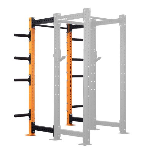 X-3 Series Bolt Down Extension Kit - Rack Color: Orange - Rack Height: 80