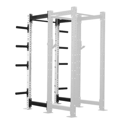 X-3 Series Bolt Down Extension Kit - Rack Color: White - Rack Height: 80