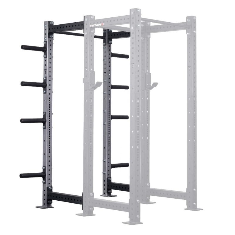 X-3 Series Bolt Down Extension Kit - Rack Color: Silver - Rack Height: 80" - Extension Depth: 24" | Silver / 80" / 24"