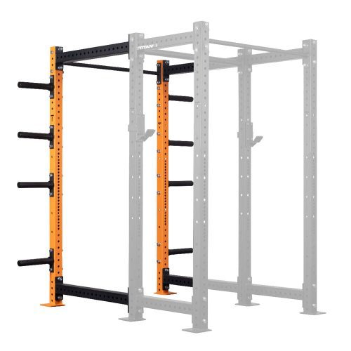 X-3 Series Bolt Down Extension Kit - Rack Color: Orange - Rack Height: 80