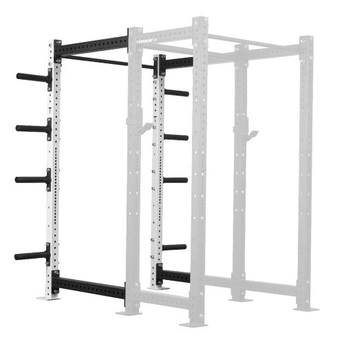 X-3 Series Bolt Down Extension Kit - Rack Color: White - Rack Height: 80