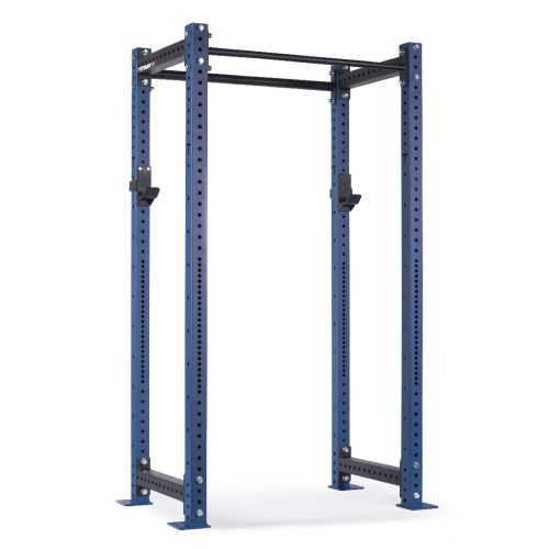 X-3 Series Bolt-Down Power Rack | Navy / No Weight Plate Holders