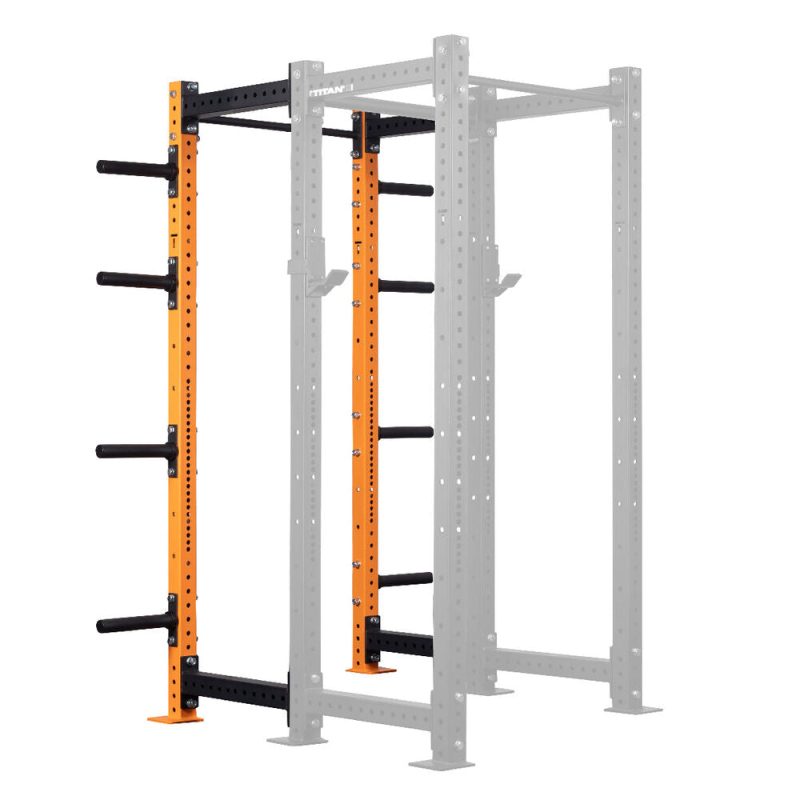 X-3 Series Bolt Down Extension Kit - Rack Color: Orange - Rack Height: 90" - Extension Depth: 24" | Orange / 90" / 24"