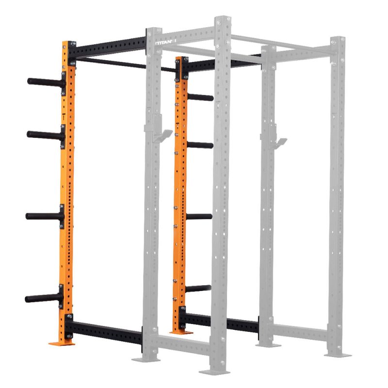 X-3 Series Bolt Down Extension Kit - Rack Color: Orange - Rack Height: 90" - Extension Depth: 36" | Orange / 90" / 36"