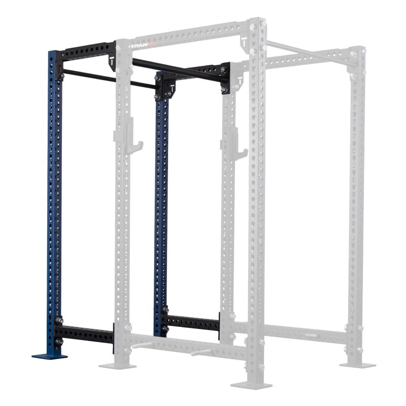 TITAN Series 24" Extension Kit - Extension Color: Navy - Extension Height: 90" - Crossmember: 1.25" Pull-Up Bar | Navy / 90" / 1.25" Pull-Up Bar