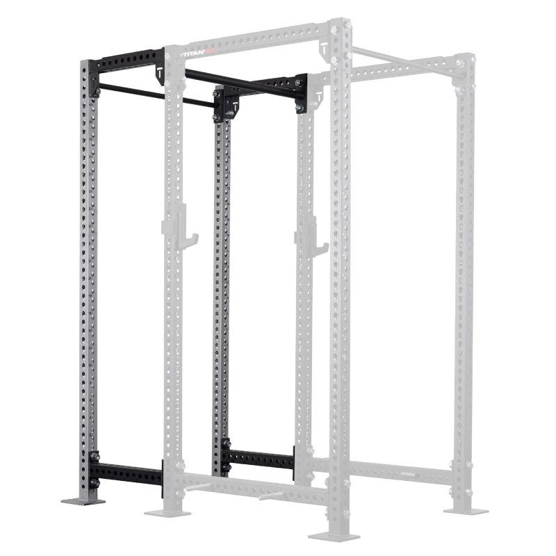 TITAN Series 24" Extension Kit - Extension Color: Silver - Extension Height: 100" - Crossmember: 1.25" Pull-Up Bar | Silver / 100" / 1.25" Pull-Up Bar