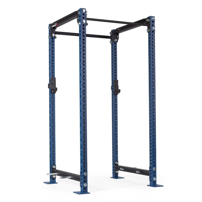 TITAN Series Power Rack | Navy / 2” Fat Pull-Up Bar / No J-Hooks