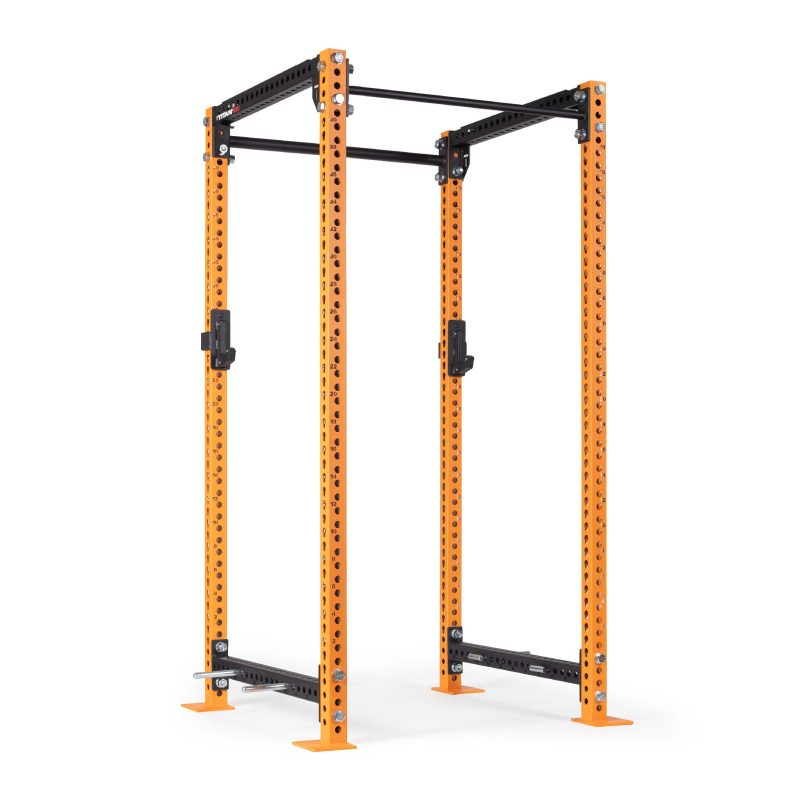 TITAN Series Power Rack | Orange / 2” Fat Pull-Up Bar / No J-Hooks