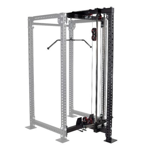 TITAN Series Lat Tower Power Rack Attachment - Rack Height: 90