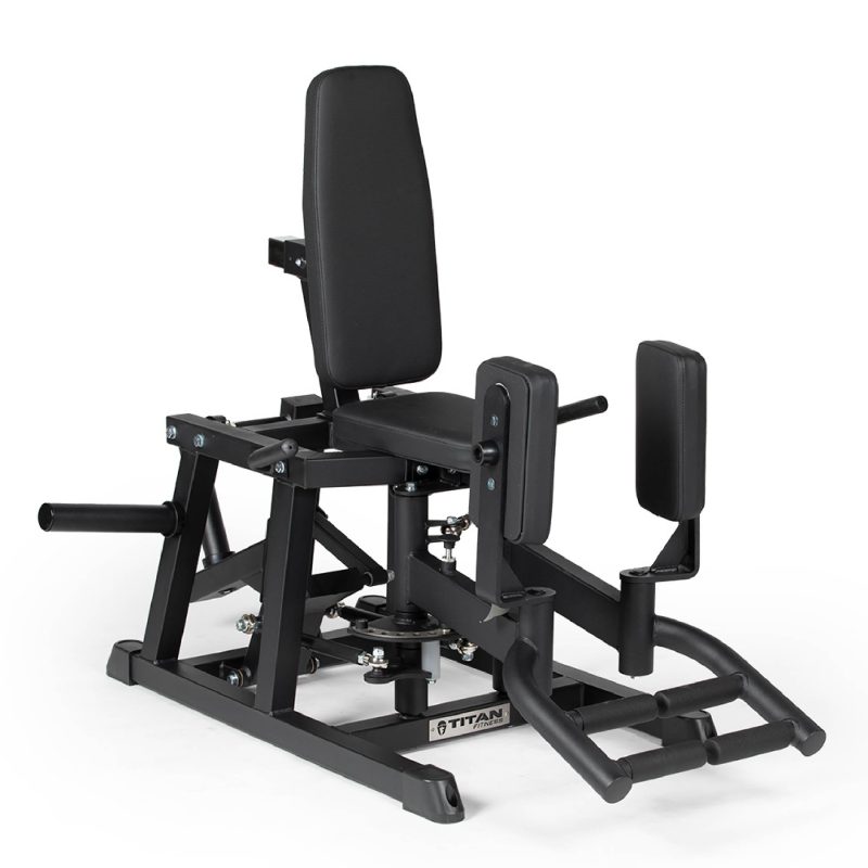 Plate-Loaded Hip Abductor And Adductor Exercise Machine