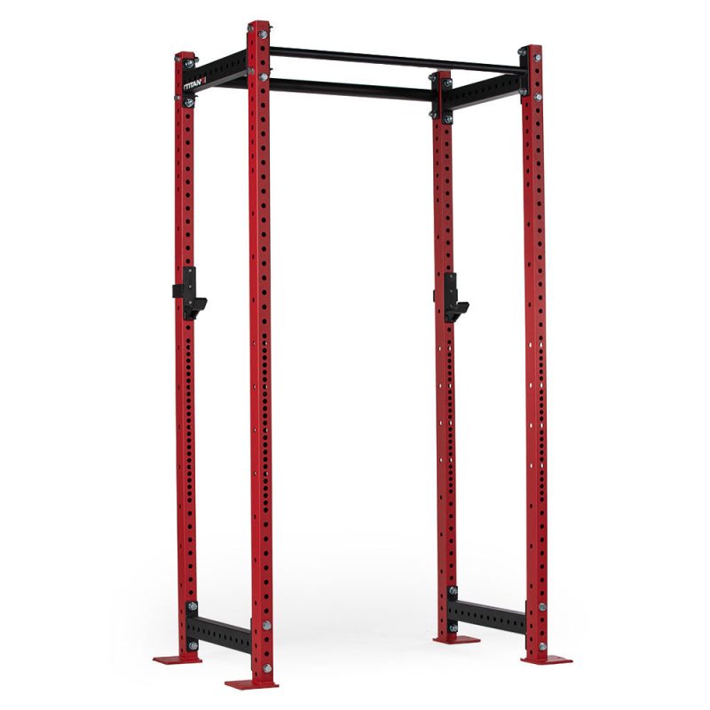 T-3 Series Power Rack | Red / No Weight Plate Holders