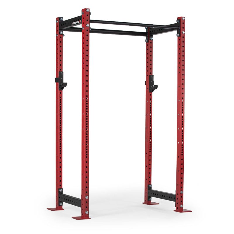 T-3 Series Power Rack | Red / No Weight Plate Holders