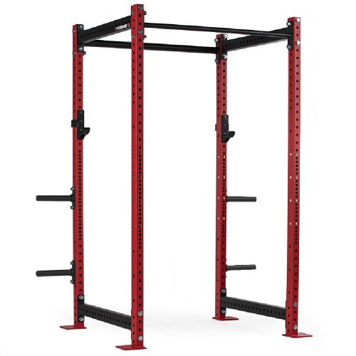 T-3 Series Power Rack | Red / 4 Pack Weight Plate Holders