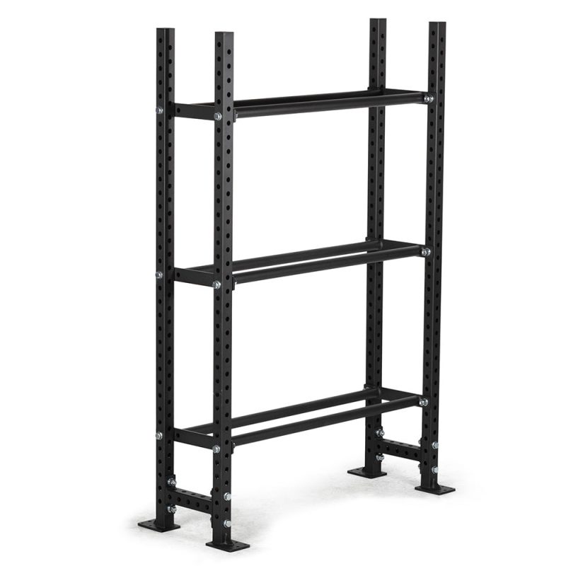 Elite Series Mass Storage System with Bumper Plate & Medicine Ball Shelves | 3 Tier 73" / 42" / No