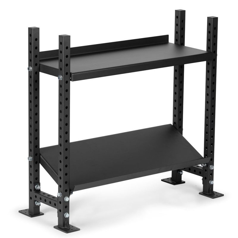 Elite Series Mass Storage System with Adjustable Shelves | 2 Tier 45.5" / 42" / No