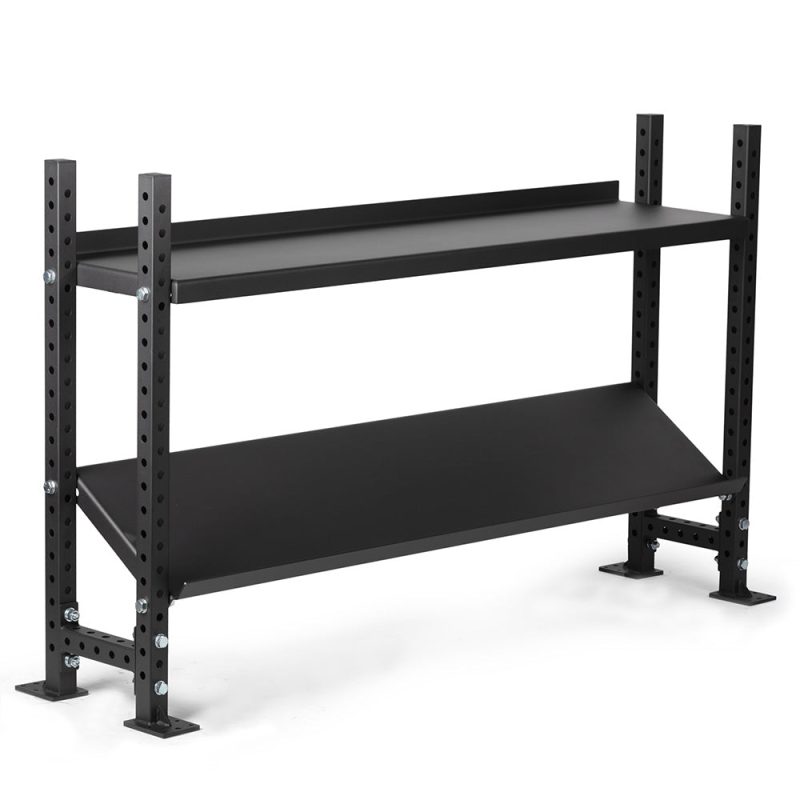 Elite Series Mass Storage System with Adjustable Shelves | 2 Tier 45.5" / 70" / No