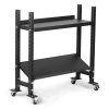 Elite Series Mass Storage System with Adjustable Shelves | 2 Tier 45.5" / 42" / Yes