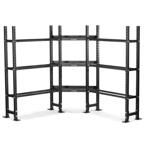 Elite Series Mass Storage System with Bumper Plate & Corner Shelves | Tier 3 73