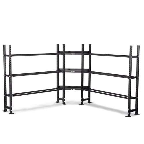 Elite Series Mass Storage System with Bumper Plate & Corner Shelves | Tier 3 73