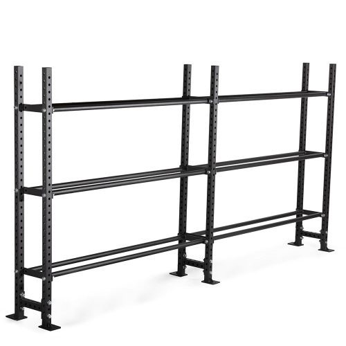 Elite Series Extension Unit Mass Storage System with Bumper & Medicine Ball Shelves | 3 Tier 73