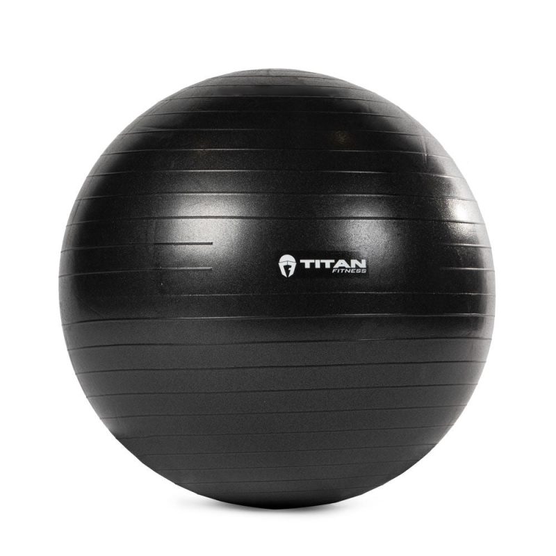 55cm Black Exercise Stability Ball