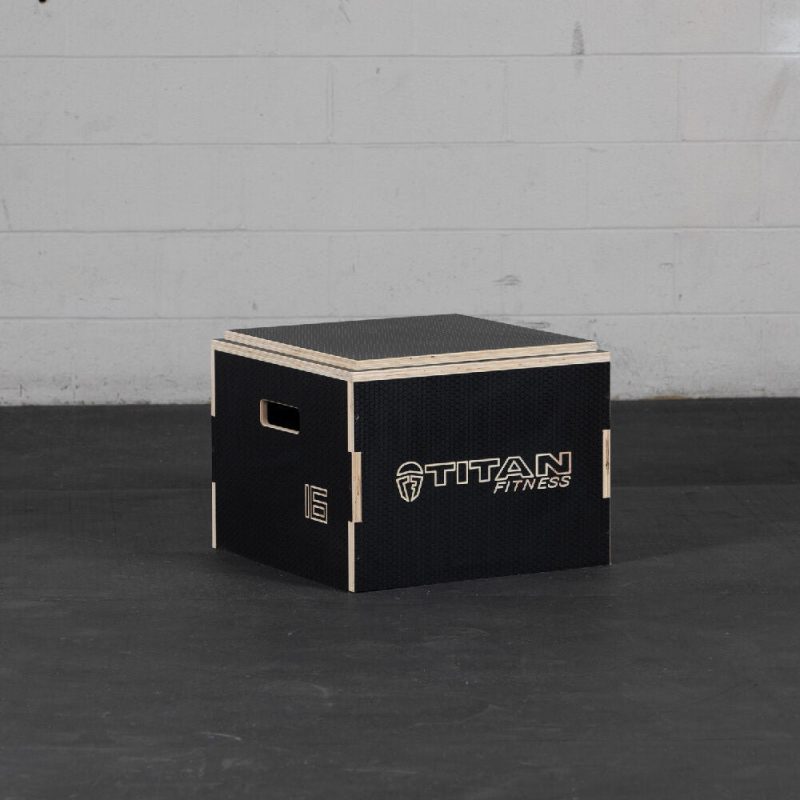 12" Stackable Wooden Plyo Box