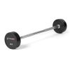 Scratch and Dent - Rubber Fixed Barbell | Straight | 60 LB - FINAL SALE