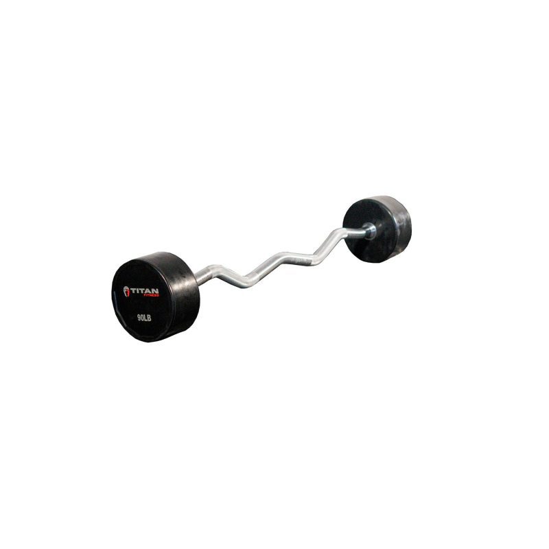 Scratch and Dent - Rubber Fixed Barbell