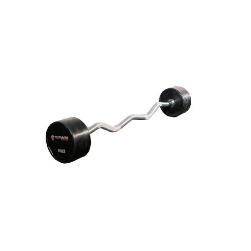 Scratch and Dent - Rubber Fixed Barbell