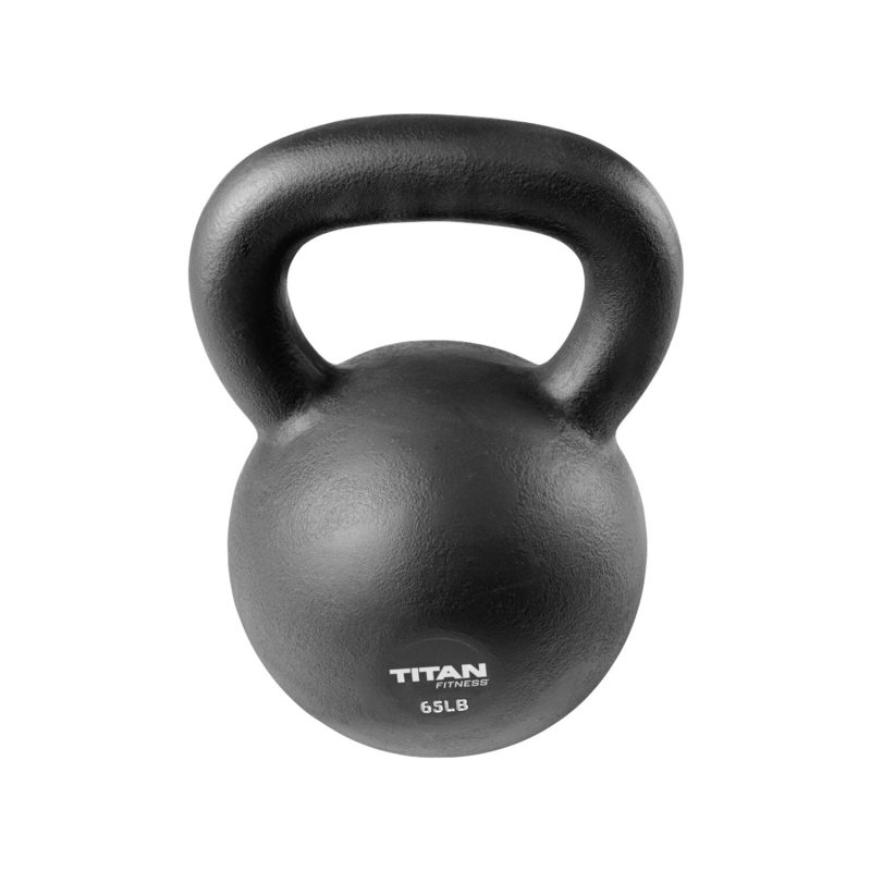 Scratch and Dent - Cast Iron Kettlebell Weight - 65 lb - FINAL SALE