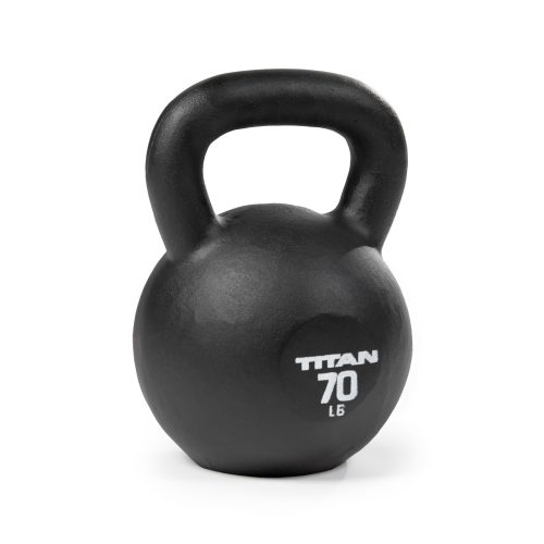 SCRATCH AND DENT - 70 LB Cast Iron Kettlebell - FINAL SALE