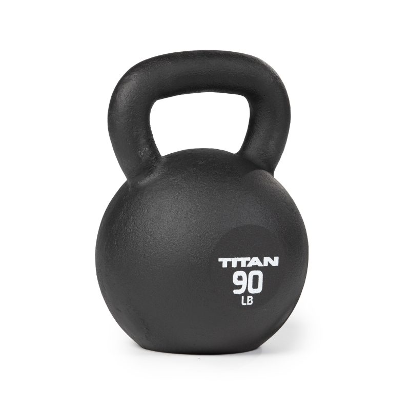 SCRATCH AND DENT - 90 LB Cast Iron Kettlebell - FINAL SALE