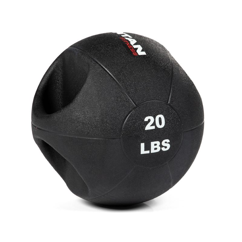 Scratch and Dent - 20lb Dual Grip Medicine Ball - FINAL SALE