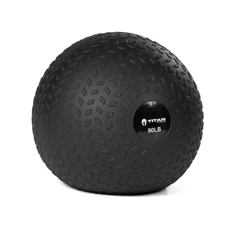 Scratch and Dent - 90LB Titan Fitness Slam Ball Rubber - FINAL SALE