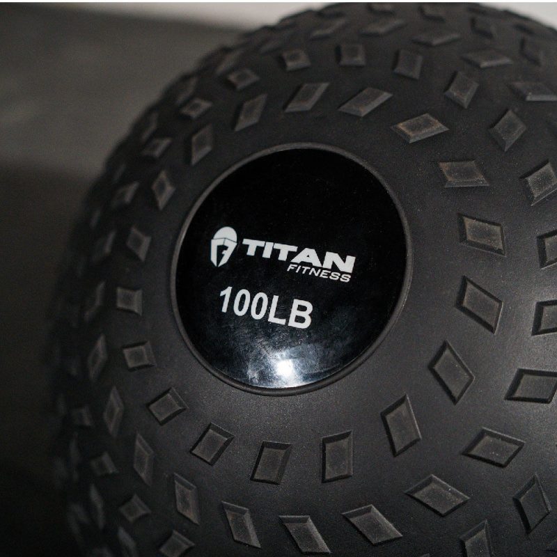 100 LB Rubber Tread Slam Ball