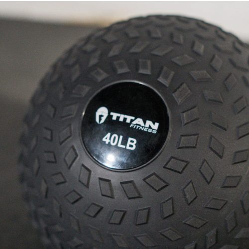 40 LB Rubber Tread Slam Ball