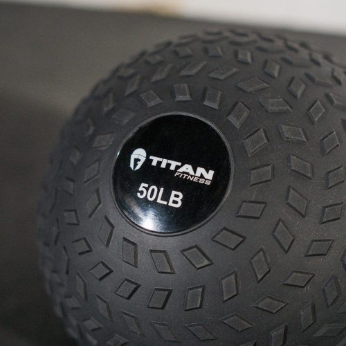 50 LB Rubber Tread Slam Ball