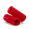 2" Red Weight Bar Grips