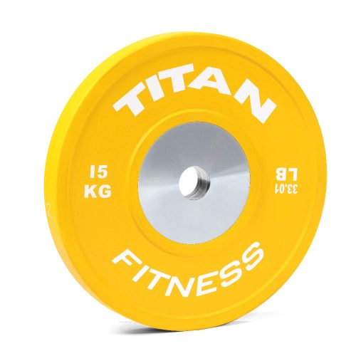 15 KG Single Elite Color Olympic Bumper Plate