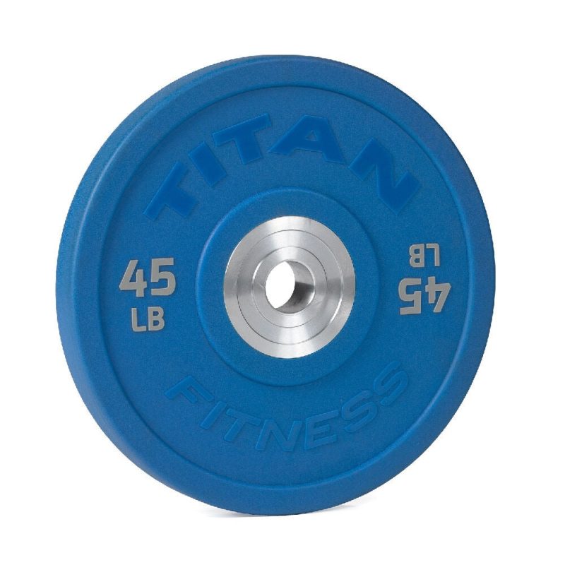 Scratch and Dent - Urethane Bumper Plates | Color | 45 LB Single | SKU: 430224 - FINAL SALE