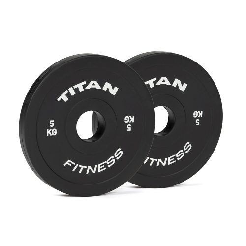 Scratch and Dent - 5 KG Pair Black Change Plates - FINAL SALE