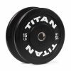 SCRATCH AND DENT - 15 LB Pair Economy Black Bumper Plates - FINAL SALE